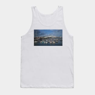 The Marina at Blyth South Harbour, Northumberland Tank Top